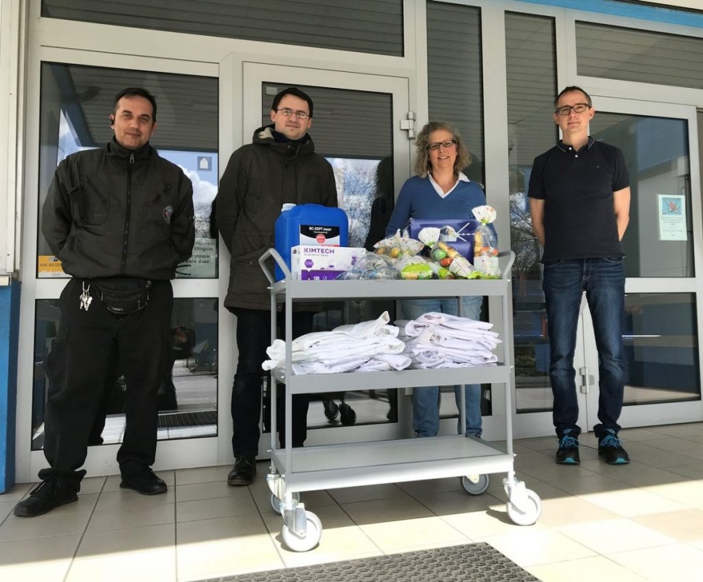 KNAUER KNAUER unterstützt Flüchtlingsheim