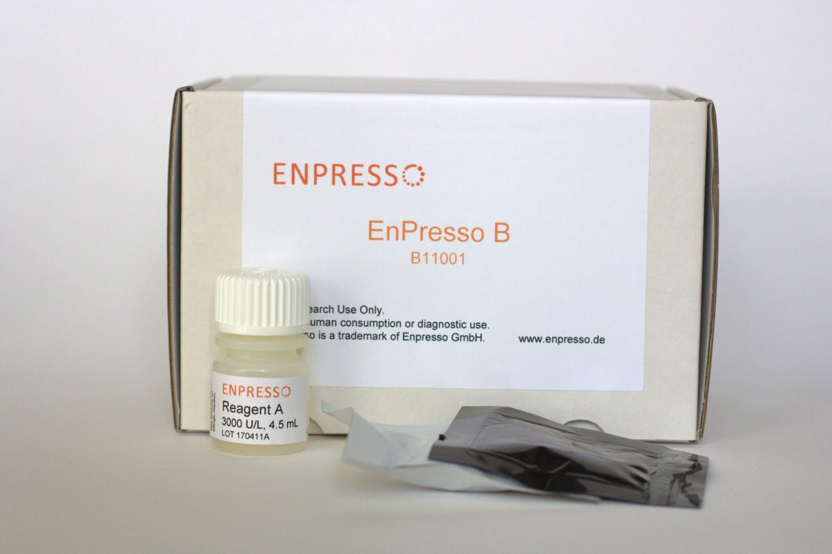 Enpresso GmbH - “EnPresso® B”: Medien-Tabletten, Reagent A