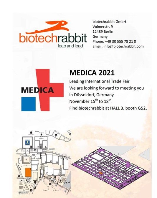 biotechrabbit auf der Medica