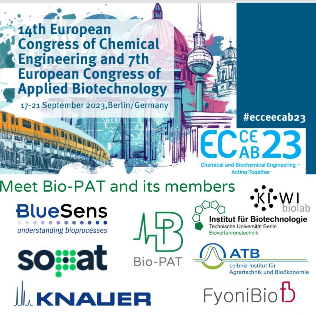 Bio-PAT, ATB, BlueSens, BVT, FyoniBio, KNAUER, SOPAT at ECCE, ECAB