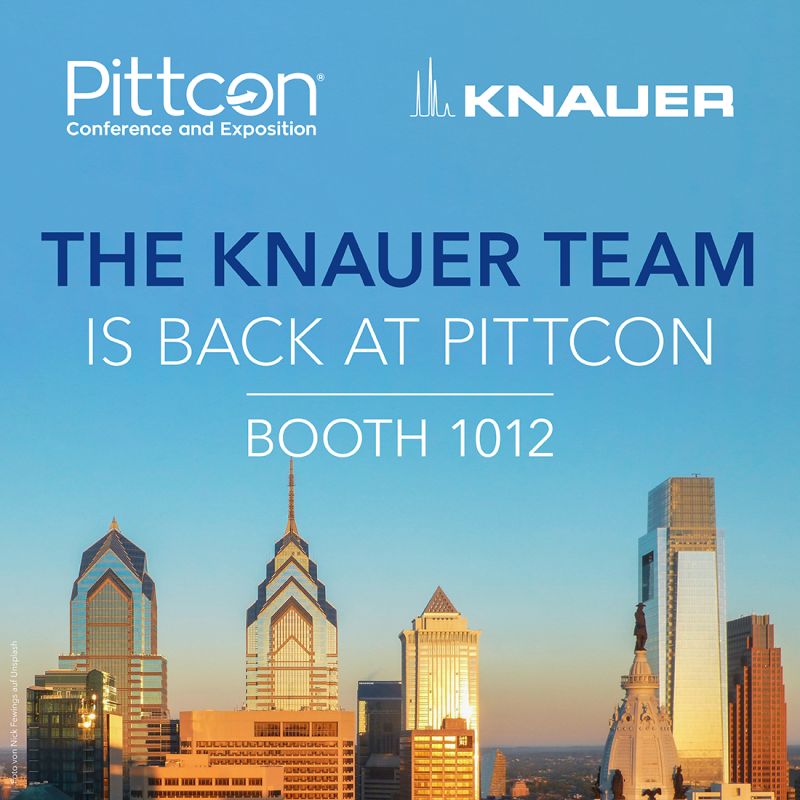 KNAUER at the Pittcon