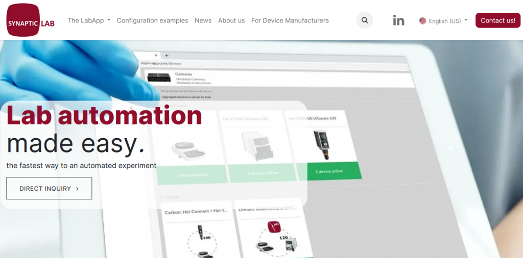 OSPIN GmbH is now Synaptic Lab GmbH in Berlin