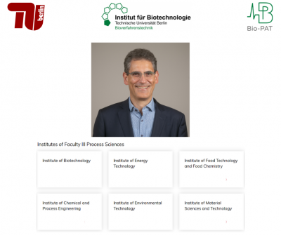 Prof. Neubauer new dean of Faculty III - TU Berlin - Bio-PAT